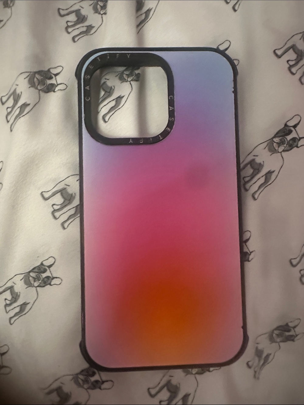 Gradient Pink Blue Orange Protective Phone Case